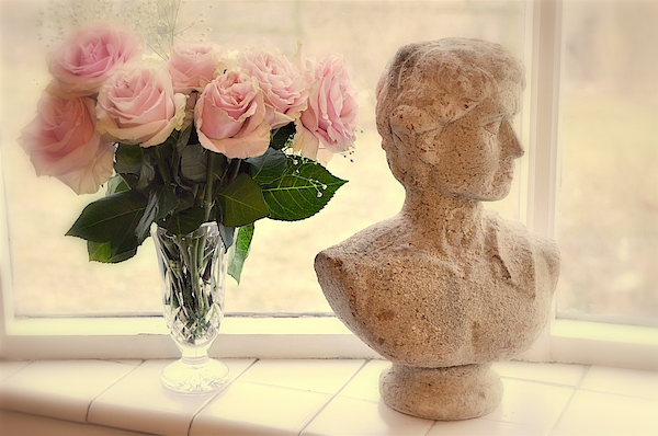 Still Life with Pale Pink Roses by Marla McPherson Still Life with Pale Pink Roses by Marla McPherson